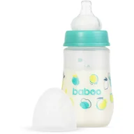 Butelki dla niemowląt - Baboo Anti-colic Feeding Bottle butelka antykolkowa Lagoon Fiesta, 3 m+ 250 ml - miniaturka - grafika 1