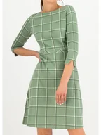 Sukienki - Blutsgeschwister Sukienka "Mod a Hulamidsomer" w kolorze miętowo-czarnym - miniaturka - grafika 1