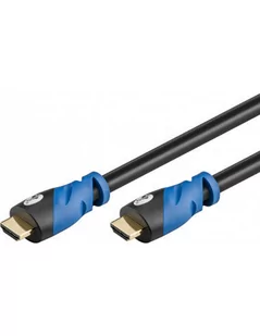Goobay Kabel HDMI 72316 [1x Złącze męskie HDMI 1x Złącze męskie HDMI] 1 m czarny - Kable - miniaturka - grafika 1