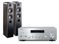 Zestawy stereo - Yamaha R-N600A (srebrny) + Nota 550 (czarny) - miniaturka - grafika 1