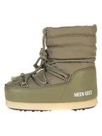 Botki damskie - Moon Boot Botki zimowe "EVX LIGHT LOW NYLON" w kolorze khaki - miniaturka - grafika 1