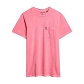 Koszulki i topy damskie - Superdry Classic Essential Różowy T-shirt - miniaturka - grafika 1