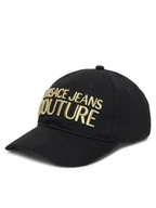 Czapki i chusty sportowe męskie - Versace Jeans Couture Czapka z daszkiem 78VAZK32 Czarny - miniaturka - grafika 1