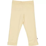 Legginsy - Müsli by Green Cotton Legginsy dziewczęce, Calm Yellow, 128 cm - miniaturka - grafika 1