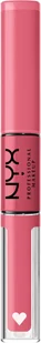 NYX Professional Makeup Professional Makeup - SHINE LOUD HIGH PIGMENT LIP SHINE - Płynna, dwustronna pomadka do ust - 6.8 ml - MOVIN' UP NYXLMUP - Szminki - miniaturka - grafika 2