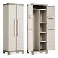 Skrzynie ogrodowe - Kiss KIS szafka z tworzywa sztucznego "Excellence Utility", 1 sztuki, kolorze piaskowym, 9710000 0313 02 9710000 0313 02 - miniaturka - grafika 1