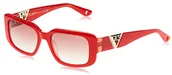 Okulary przeciwsłoneczne - Guess Okulary damskie, Shiny Red, 53/18/140 - miniaturka - grafika 1