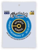 Struny gitarowe  - Martin MA240 Authentic Acoustic - SP - 80/20 Bronze Bluegrass (12-56) MA240 41Y18MA240 - miniaturka - grafika 1