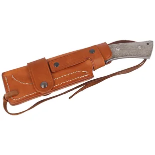 Nóż Viper Gianghi Green Canvas Micarta, Stone Washed N690Co by Silvestrelli (V4882CV) - Noże - miniaturka - grafika 8