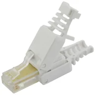 Wtyczki i adaptery - Wtyk rj45 utp kat. 5e, netrack, beznarzędziowe 105-52B - miniaturka - grafika 1