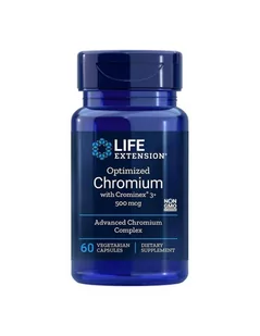 Life Extension Optimized Chromium with Crominex 3+ (60 kaps.) - Suplementy naturalne - miniaturka - grafika 1