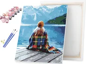 Malowanie po numerach - Malowanie po Numerach Nostalgia - Miłość do Gór / beliart - miniaturka - grafika 1