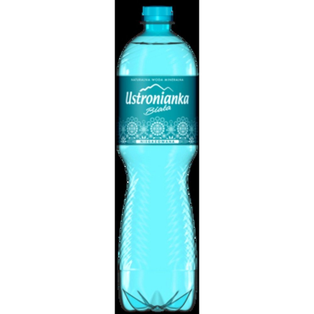 Ustronianka Biała Naturalna Woda Mineralna Niegazowana 1,5 l