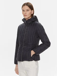 Tommy Hilfiger Kurtka puchowa WW0WW40484 Granatowy Regular Fit - Kurtki damskie - miniaturka - grafika 1