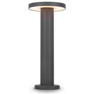 Słupek ogrodowy Wald O420FL-L12GF LED 12W grzybek grafitowy - Lampy ogrodowe - miniaturka - grafika 1