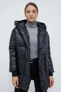 Kurtki damskie - Pepe Jeans kurtka Apple damska kolor czarny zimowa oversize - grafika 1