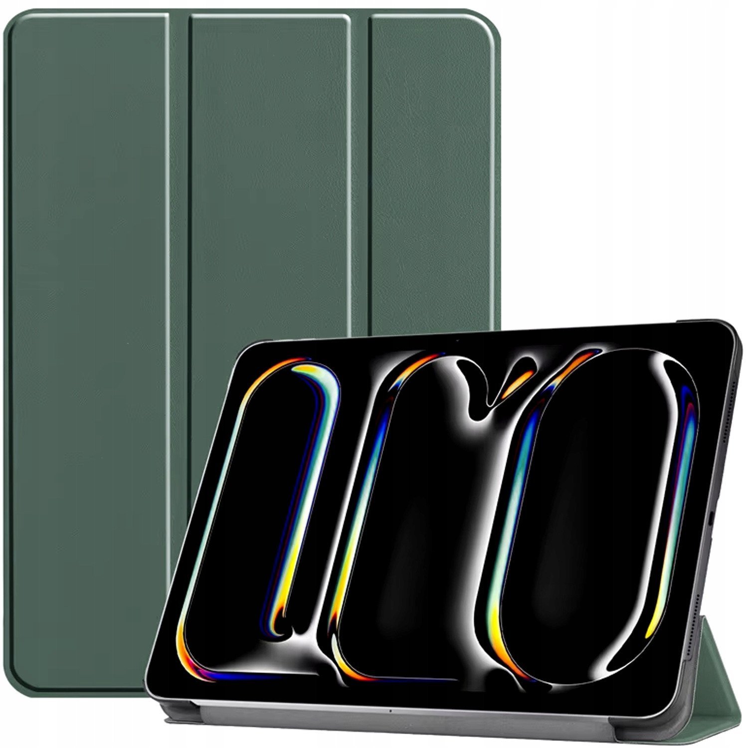 Etui Smart Case do iPad Pro 11 Gen. 5 2024 Zielone