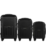 Walizki - WINGS Walizka Podróżna - lekka walizka z kółkami i uchwytem teleskopowym - miniaturka - grafika 1