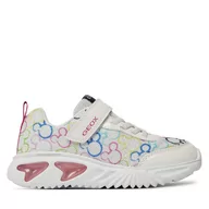 Buty dla dziewczynek - Sneakersy Geox J Assister J45E9D 09LHH C0653 S White/Multicolor - miniaturka - grafika 1