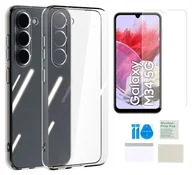 Etui i futerały do telefonów - Etui silikonowe 2mm do SAMSUNG GALAXY M34 5G obudowa case + folia ochronna - miniaturka - grafika 1