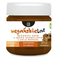 Pasty warzywne - Krem Karmel z Solą Morską &quot;wegaŃskielove&quot; CD, 200g - miniaturka - grafika 1