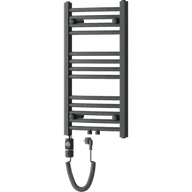 Grzejniki łazienkowe - Mexen Ares grzejnik elektryczny 700 x 400 mm, 300 W, antracyt - W102-0700-400-2300-66 - miniaturka - grafika 1