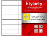 Pozostałe książki - Etykieta samoprzylepna 70x42,3 (100) - miniaturka - grafika 1