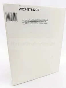 Wox Tusz Cyan EPSON T7552 zamiennik C13T755240 - Tusze zamienniki - miniaturka - grafika 1