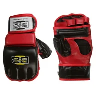 Rękawice bokserskie - Rękawice B2 Division MMA02PU czarny czerwony r.L XL - miniaturka - grafika 1
