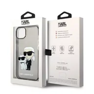 Etui i futerały do telefonów - Etui Karl Lagerfeld KLHCP14MHNKCTGK do iPhone 14 Plus 6,7" hardcase Gliter Karl&Choupette - miniaturka - grafika 1