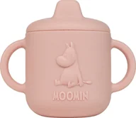 Miseczki i talerzyki dla dzieci - Moomin Silicone sippy cup, rosehip pink - miniaturka - grafika 1