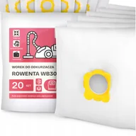 Worki do odkurzaczy - 20x Worek do Odkurzacza Rowenta WB3015 Syntetyczny Mikrowłókna Duży Work G9 - miniaturka - grafika 1