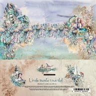 Scrapbooking - Blok papierów Alchemy of Art - UNDERWATER WORLD 15x15 - miniaturka - grafika 1