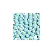 Ozdoby do paznokci - Cyrkonie A'la Swarovski SS10 Aquamarine 50szt - miniaturka - grafika 1