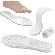 Akcesoria obuwnicze - Wkładki do butów ortopedyczne z pianki memory miękkie rozmiar uniwersalny - miniaturka - grafika 1