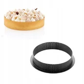 Formy do ciast - Rant do tartaletek perforowany SILIKOMART Classic 16 cm H1 - miniaturka - grafika 1