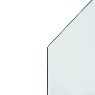 Panel kominkowy, szklany, sześciokątny, 80x50 cm - Akcesoria kominkowe - miniaturka - grafika 6