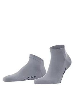 FALKE Męskie sneakersy Cool 24/7, bawełniane, czarno-białe, wiele innych kolorów, wzmocnione męskie sneakersy bez motywu, oddychające, odporne na pot, cienkie i jednokolorowe, 1 para, szary (Magnet - Sneakersy męskie - miniaturka - grafika 1