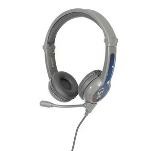 BuddyPhones 3+ Galaxy 85dB Szare - Słuchawki - miniaturka - grafika 1