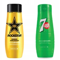 Syropy i koncentraty owocowe - Syrop Sodastream Rockstar Original Zero 440 Ml 7 Up - miniaturka - grafika 1