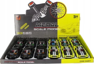 Mega Creative AUTO WYSCIG MET DZ/SW P/B 13CM MIX4 MC12/144/288 - Samochody i pojazdy dla dzieci - miniaturka - grafika 1