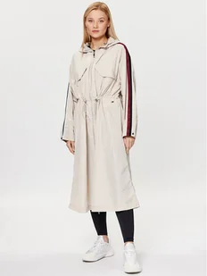 Tommy Hilfiger Parka S10S101752 Beżowy Regular Fit - Kurtki damskie - miniaturka - grafika 1