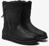 Botki damskie - Botki zimowe damskie SKECHERS KEEPSAKES 2.0 MORNING WALKS czarne 36 EU - miniaturka - grafika 1