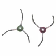 Akcesoria do odkurzaczy - VHBW Zestaw trójramiennych szczotek bocznych do Ecovacs Deebot Ozmo T8 - miniaturka - grafika 1