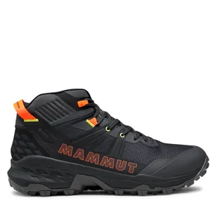 Trekkingi Mammut Sertig II Mid Gtx GORE-TEX 3030-04830-00692-1095 Czarny - Buty trekkingowe męskie - miniaturka - grafika 1