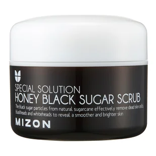 Mizon Honey Black Sugar Scrub (80ml) - Peelingi i scruby do twarzy - miniaturka - grafika 1