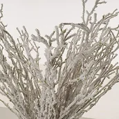 Sztuczne kwiaty - Express Flor - 12 sztucznych zaśnieżonych gałęzi. - miniaturka - grafika 1