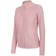 Bluzy damskie - 4F BLUZA POLAROWA DAMSKA POLAR ROZPINANY - miniaturka - grafika 1