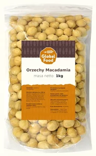 ORZECHY MAKADAMIA ORZECH MACADAMIA GLOBAL FOOD 1kg 1000g - Orzechy i nasiona - miniaturka - grafika 1