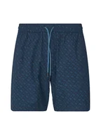 Kąpielówki męskie - BOSS Szorty kąpielowe Vale 50534343 Granatowy Regular Fit - miniaturka - grafika 1